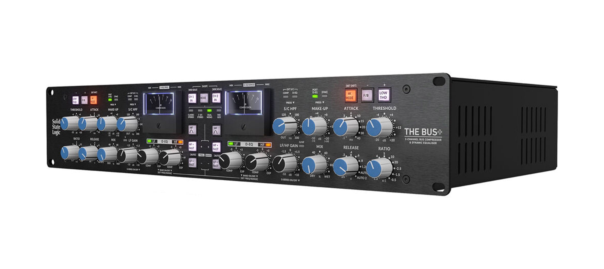 Solid State Logic THE BUS+ 2-Channel Analogue Bus Compressor with Dynamic EQ by SSL