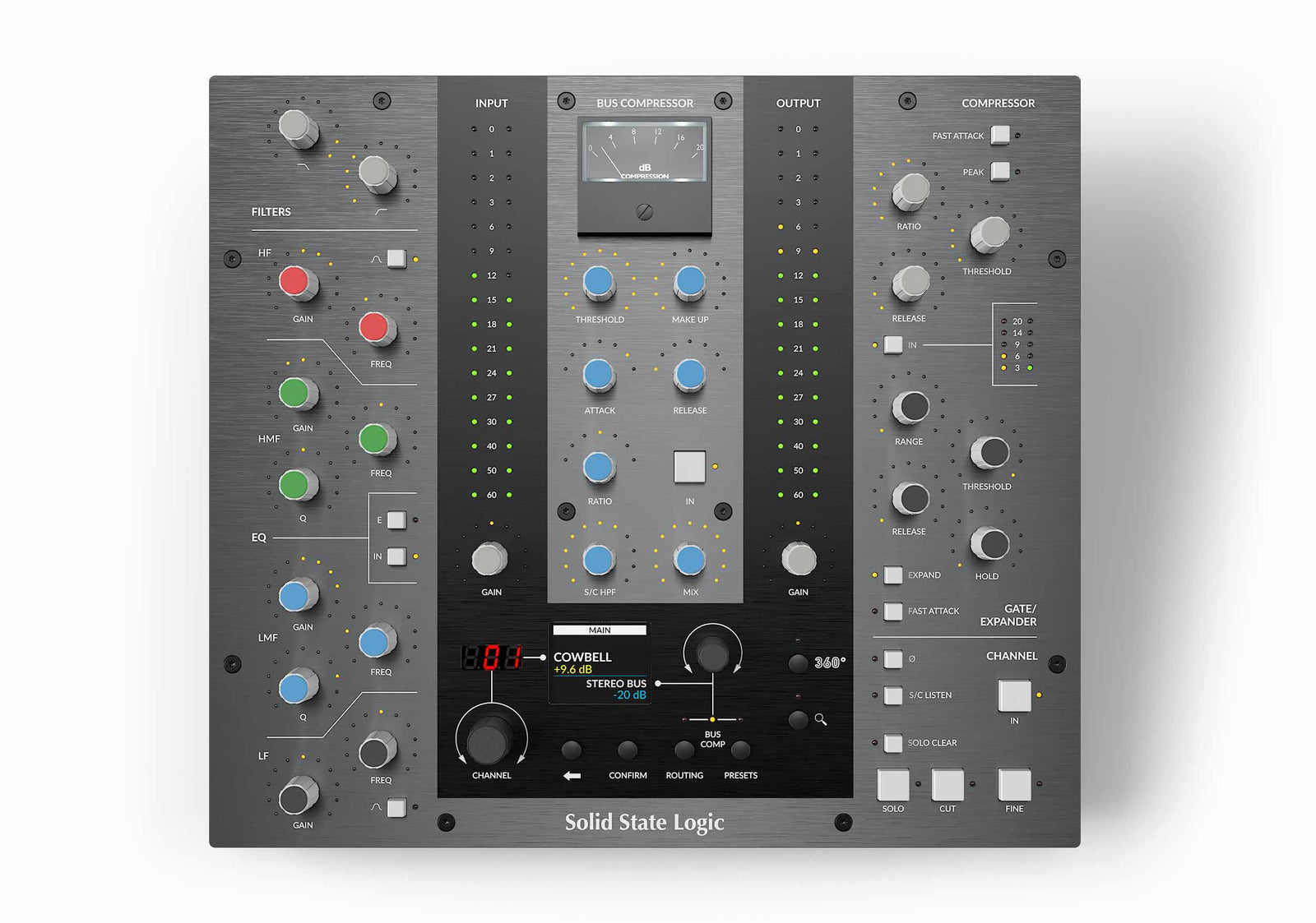 Solid State Logic UC1 DAW Plug-in Control Surface with Full Knob-Per-Function by SSL