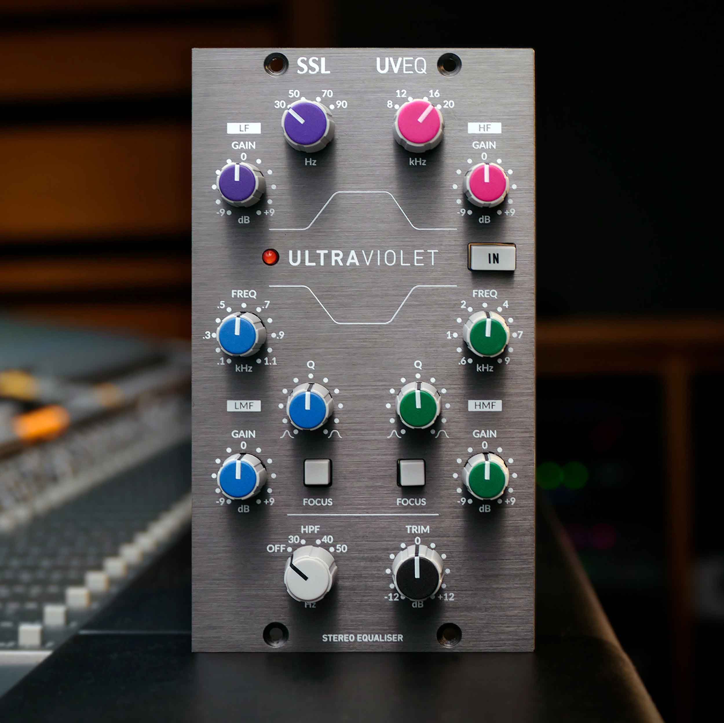 Solid State Logic 500-Series UltraViolet Stereo Equalizer Module by SSL