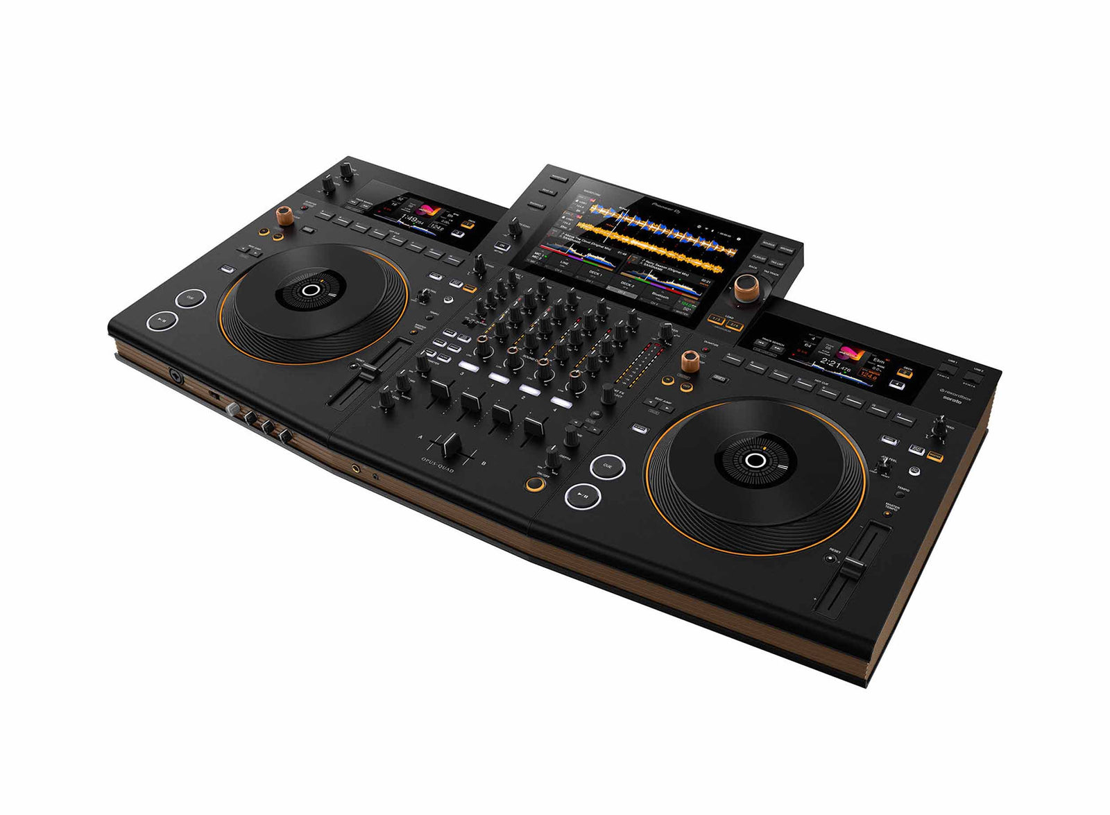 Pioneer OPUS-QUAD Professional All-In-One DJ System with Decksaver Polycarbonate Protection Cover by Pioneer DJ