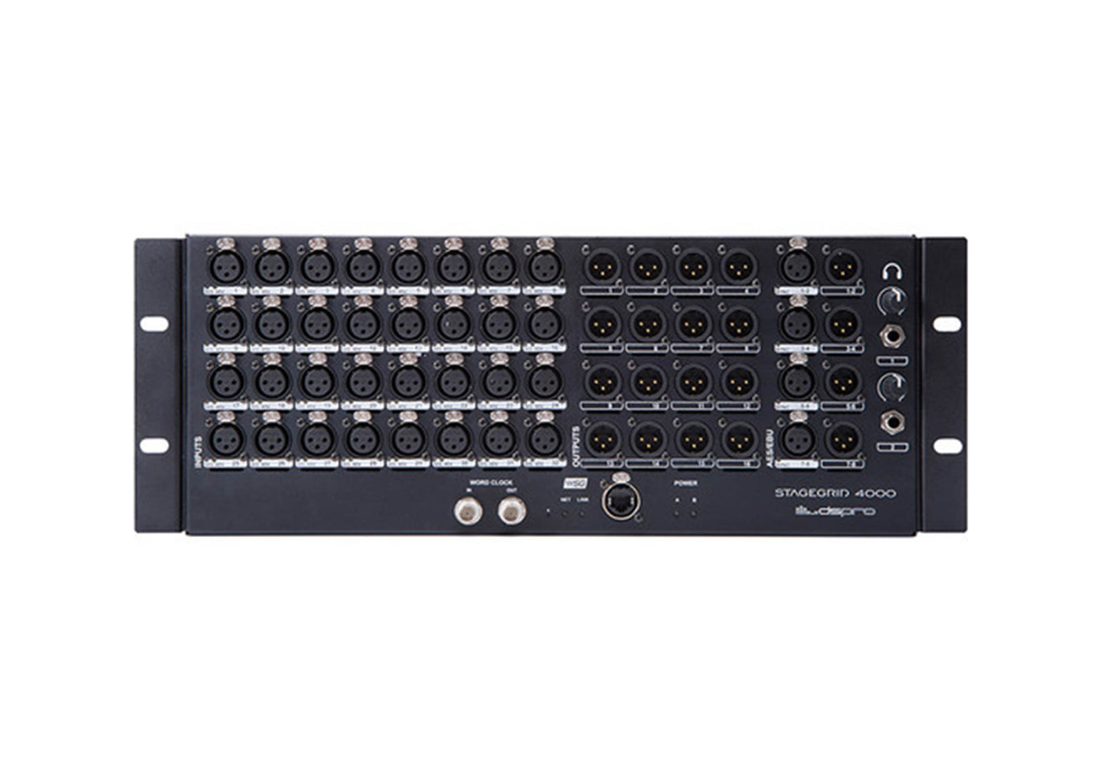 Waves DSPSGRD StageGrid 4000 Digital Stagebox with 32 Mic/Line Inputs, 16 Outputs by Waves