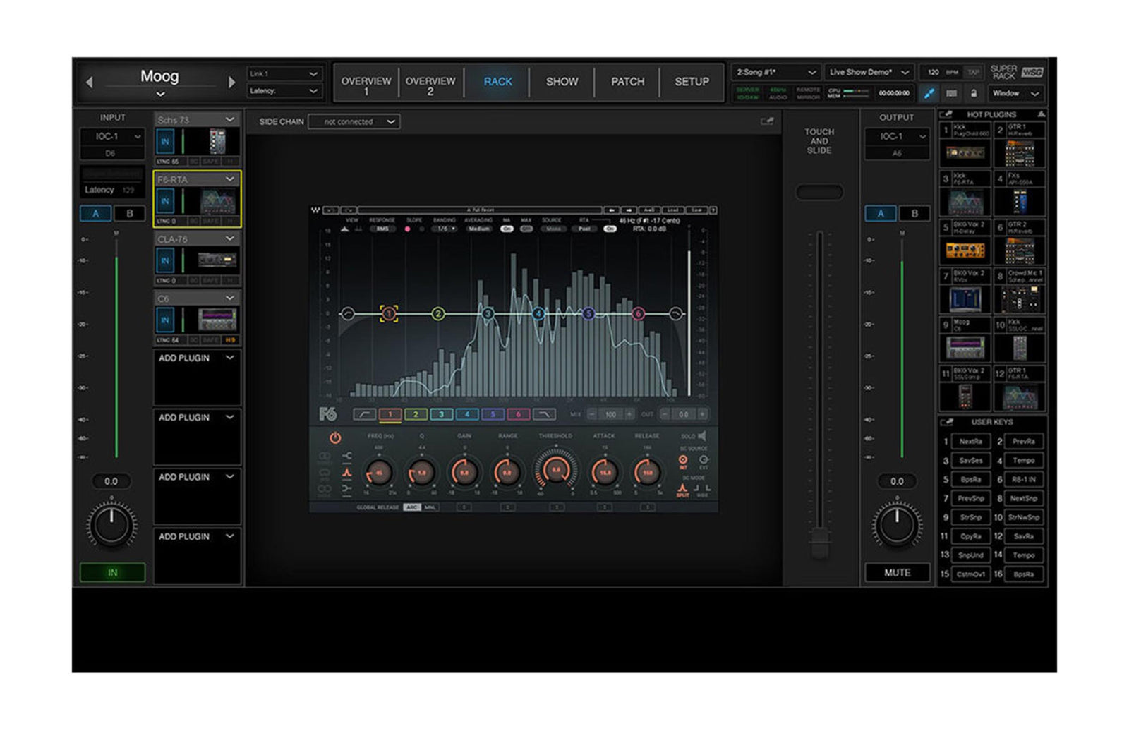 Waves SPRCK SuperRack Advanced Live Sound Processing Software by Waves