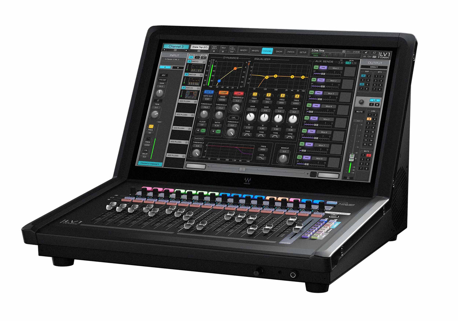 Waves AIOCL eMotion LV1 Classic 64-Channel Live Mixer with 16 Signature Preamps by Waves