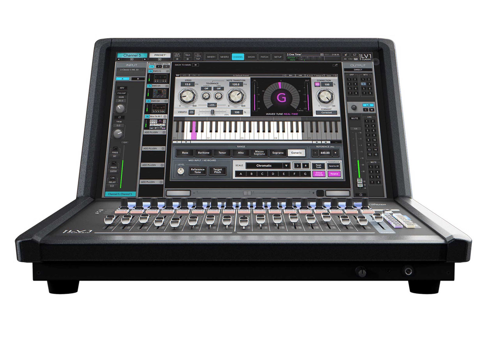Waves AIOCL eMotion LV1 Classic 64-Channel Live Mixer with 16 Signature Preamps by Waves