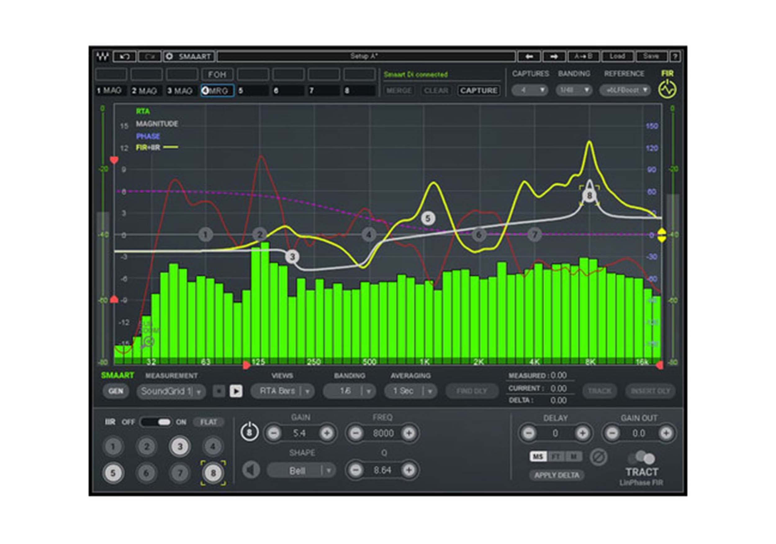Waves TRACT System Calibration - Time and Frequency Correction for Stage and Studio Monitoring by Waves