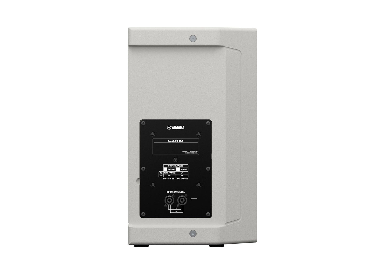 Yamaha CZR10W 1400W 10-Inch Passive LoudSpeaker - White by Yamaha