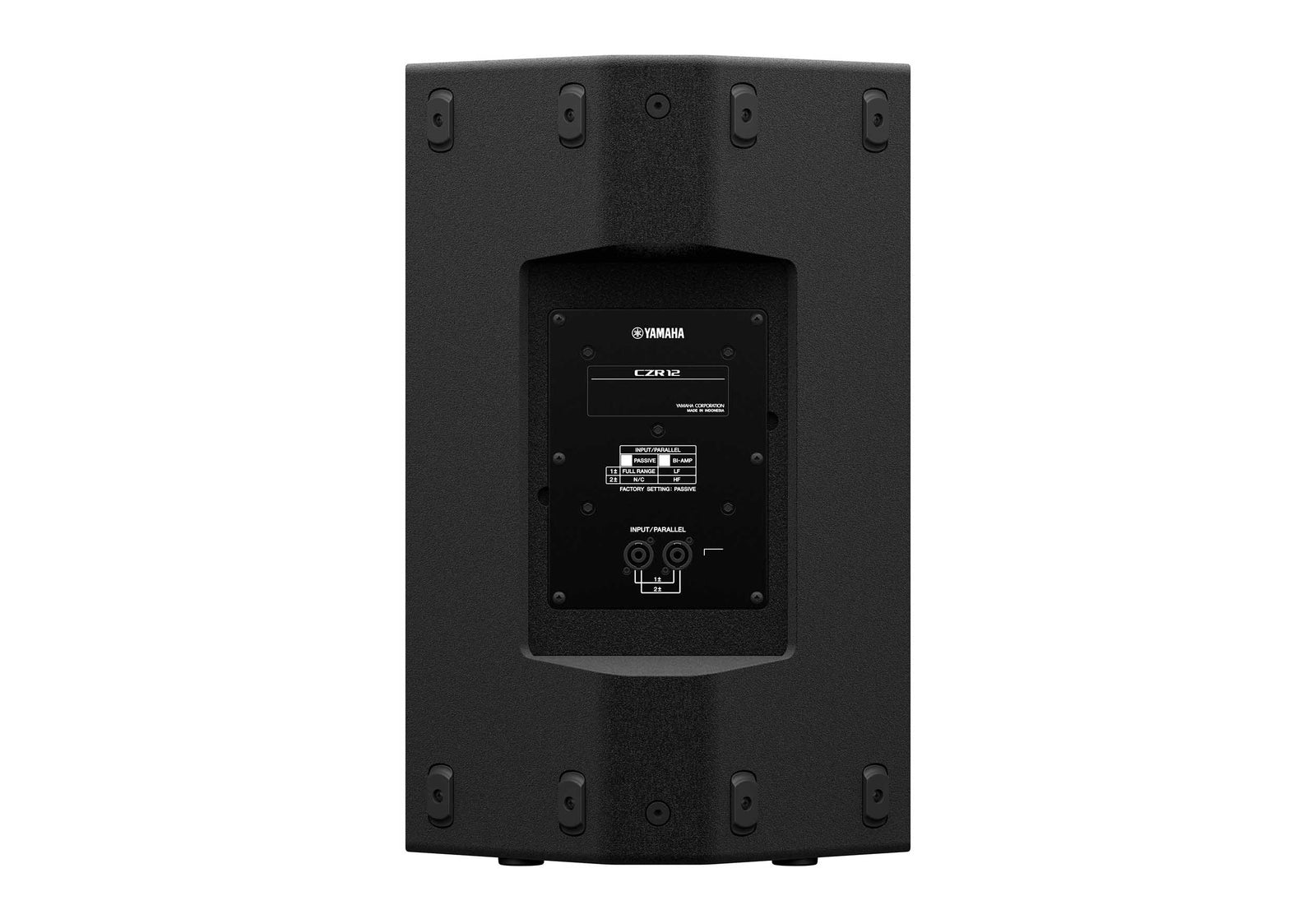 Yamaha CZR12, 12-Inch Passive 2-Way LoudSpeaker Black - 1600W by Yamaha