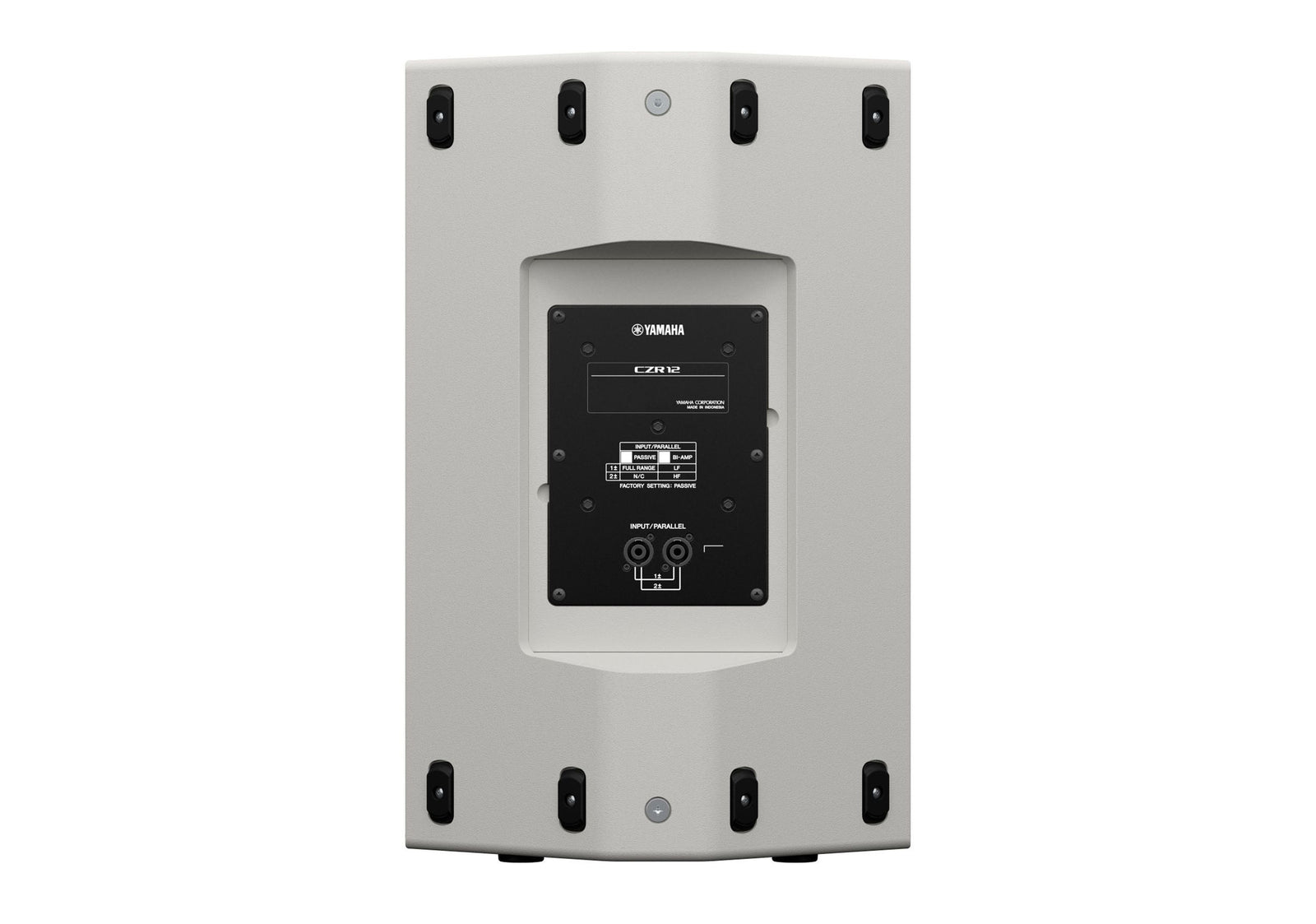 Yamaha CZR12W 1600W 12-Inch Passive 2-Way LoudSpeaker - White by Yamaha