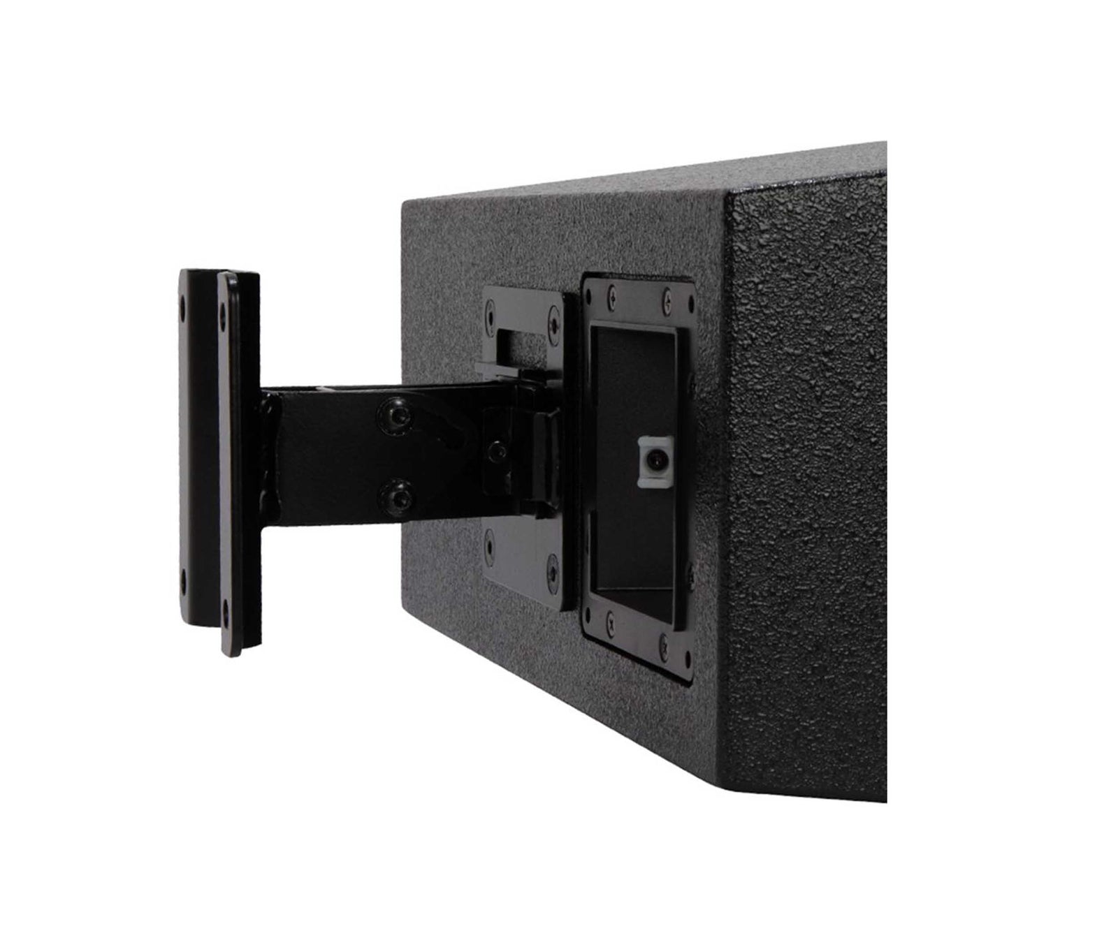 RCF SWM-BR COMPACT M Swivel Wall Mount Bracket for Compact M 05, M 06 and M 08 Speakers - Black by RCF