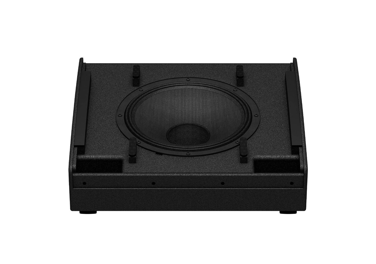 Yamaha DHR12M 12" Coaxial Powered Floor Monitor LoudSpeaker - 1000W Bi-Amp