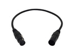 Bauer DMX 3 Pin Female to 5 Pin Male 1.6' FT by Bauer