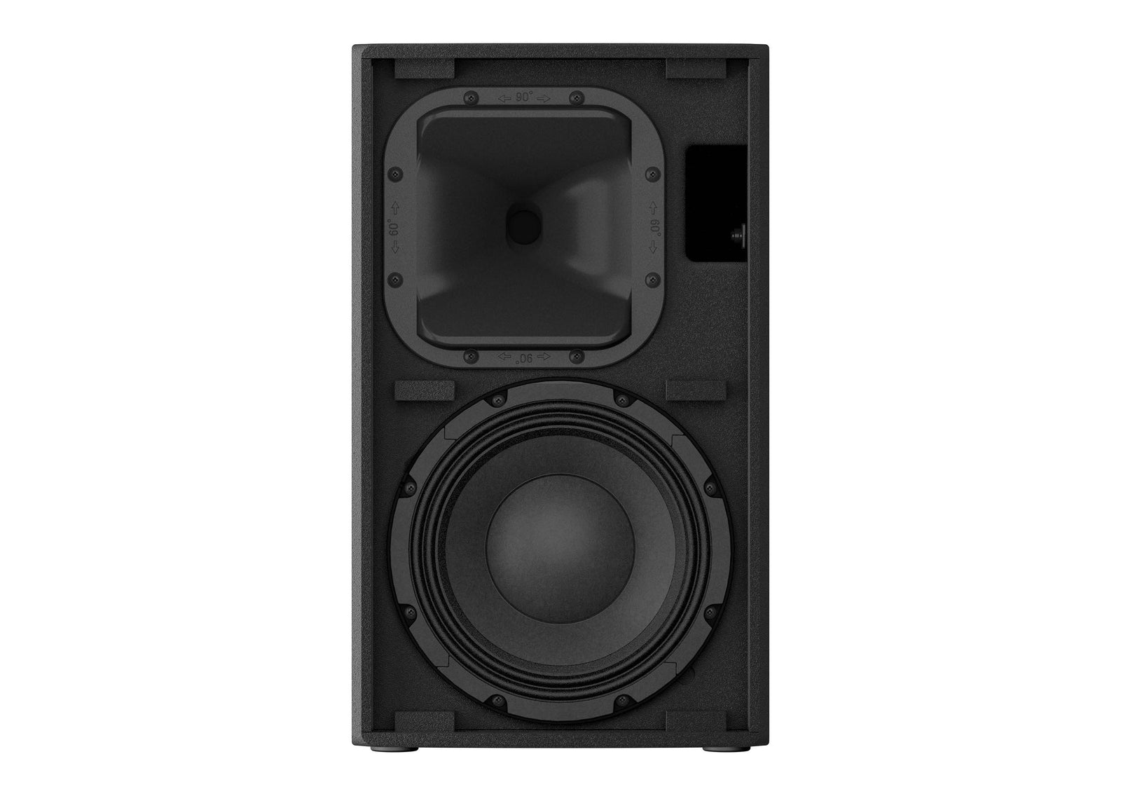 Yamaha DZR10-D 10" Two-Way Powered LoudSpeaker, Dante Equipped - Black by Yamaha