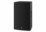 Yamaha DZR315-D 15" Three-Way Powered LoudSpeaker, Dante Equipped - Black by Yamaha