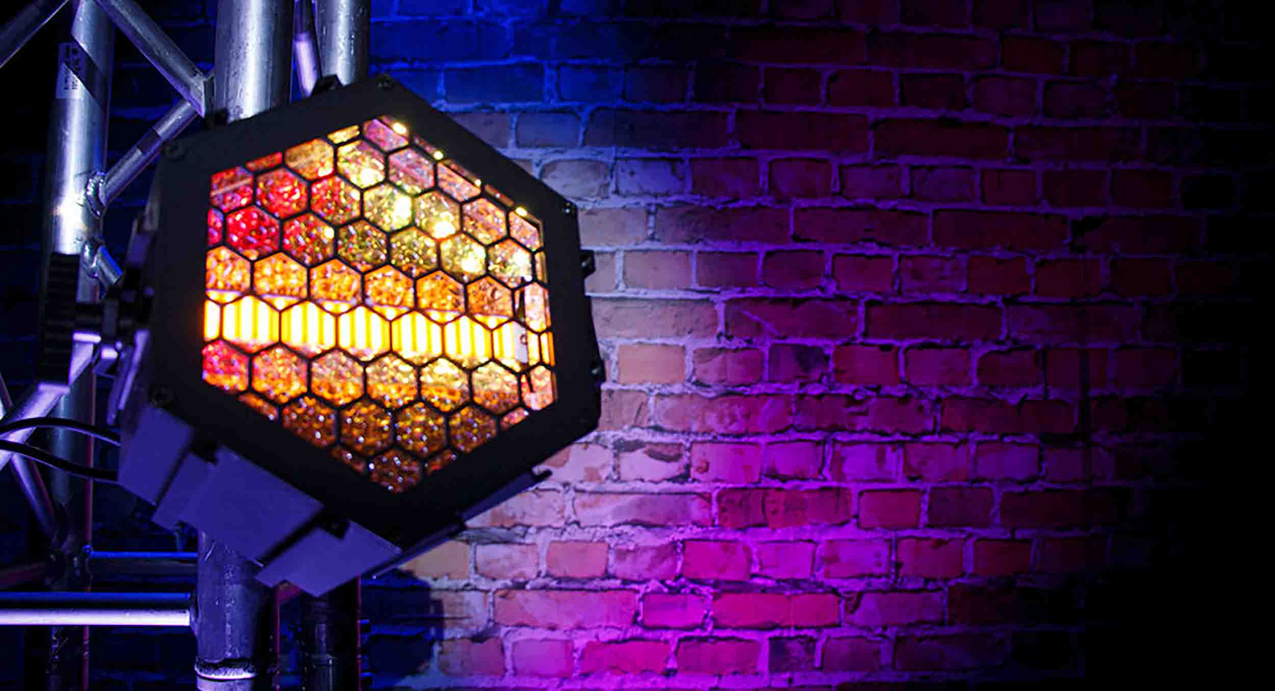 Blizzard Lighting Nexys Flux, WW LED Blinder with RGB Backlight Effects by BLIZZARD LIGHTING