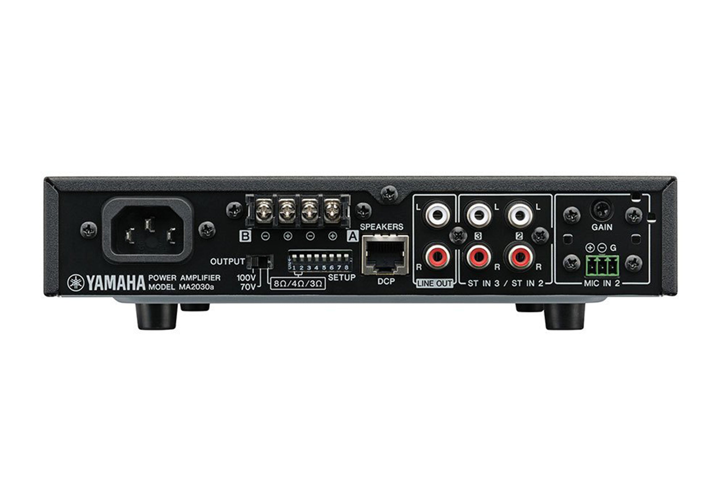Yamaha MA2030A Lo-Z / Hi-Z Switchable Class-D Mixer Amplifier by Yamaha