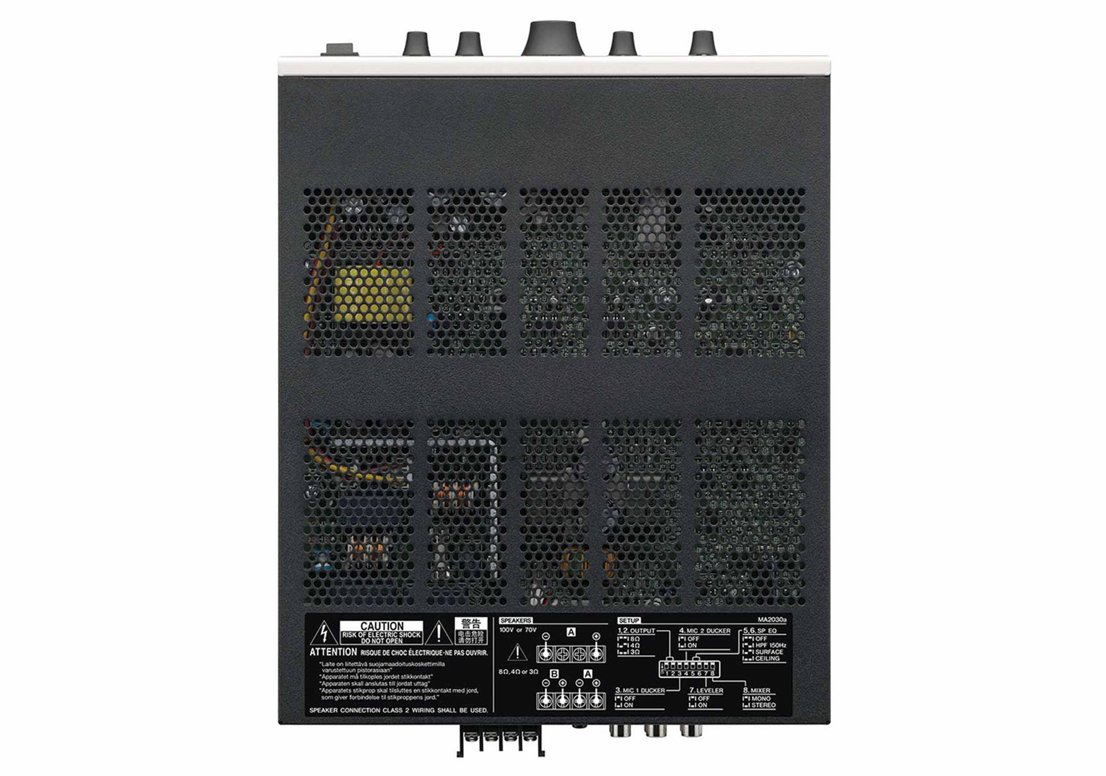 Yamaha MA2030A Lo-Z / Hi-Z Switchable Class-D Mixer Amplifier by Yamaha