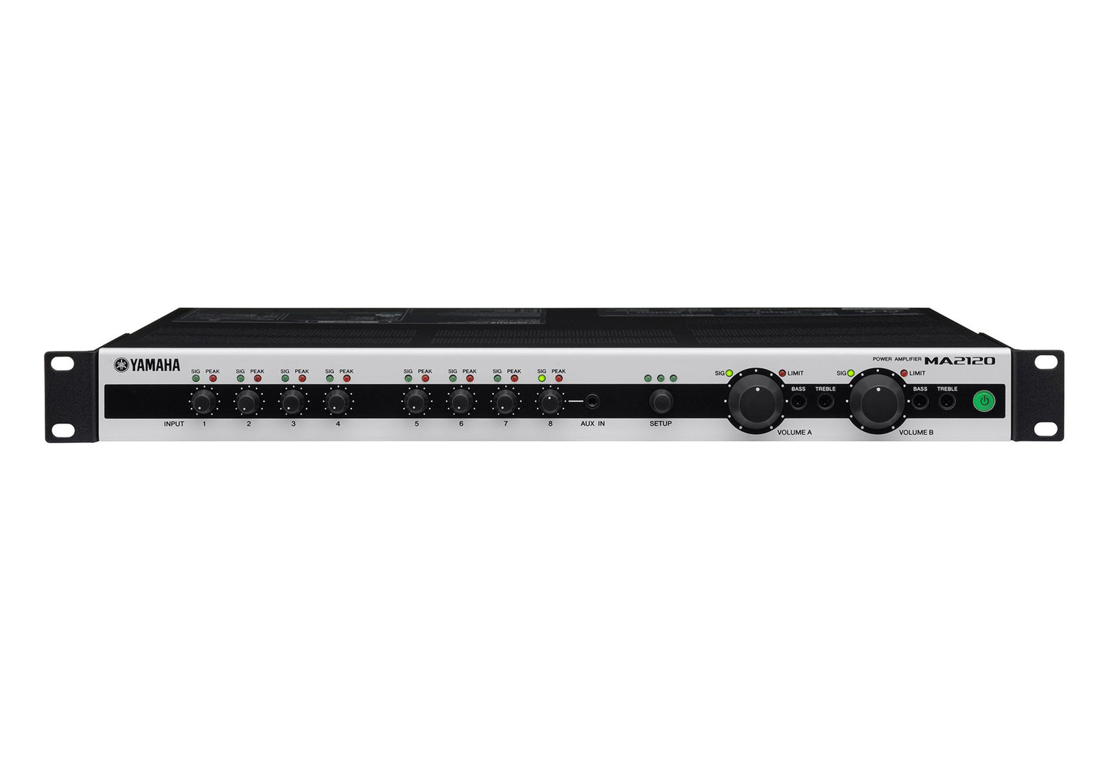 Yamaha MA2120 Lo-Z / Hi-Z Switchable Class-D Mixer Amplifier by Yamaha