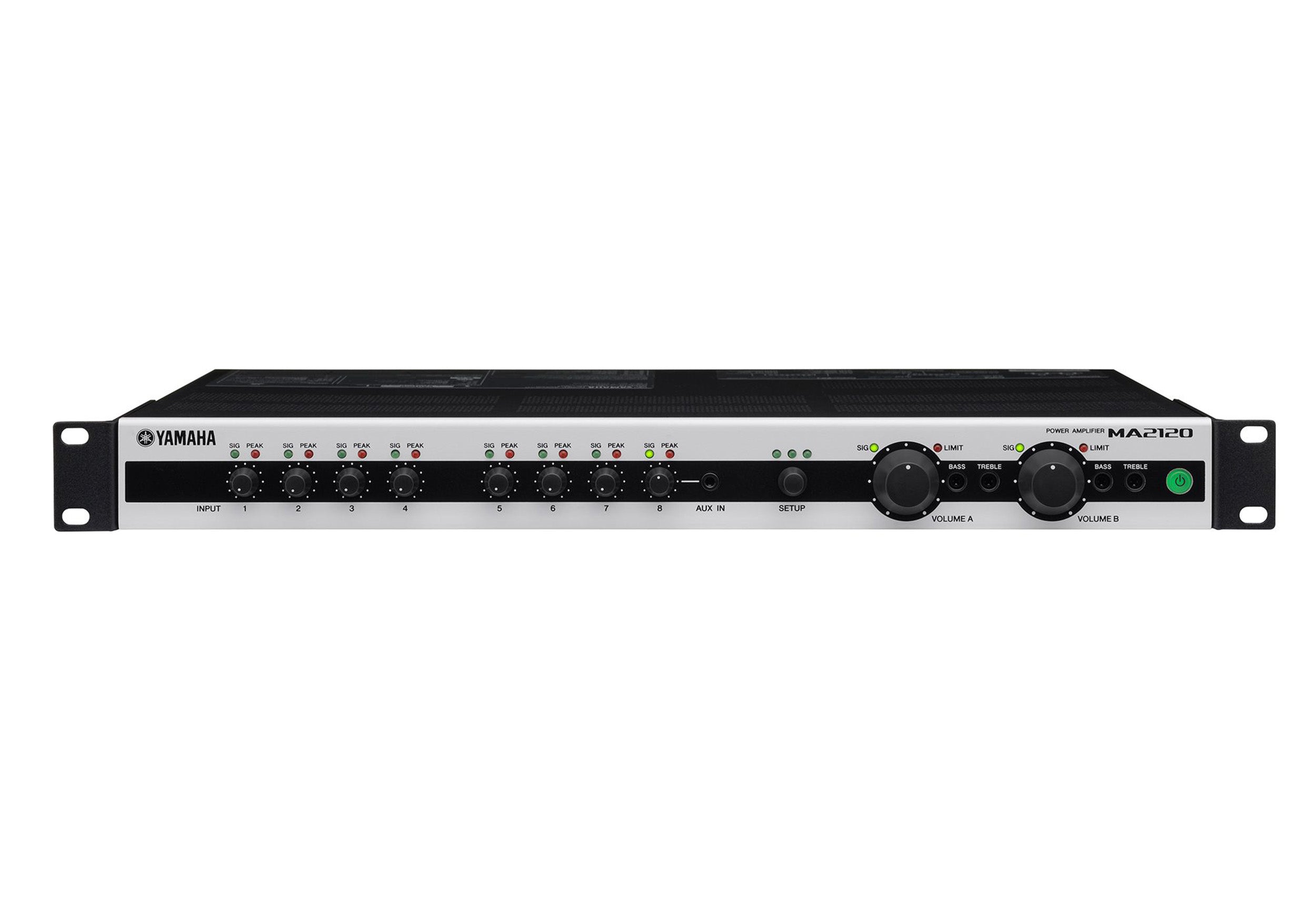 Yamaha MA2120 Lo-Z / Hi-Z Switchable Class-D Mixer Amplifier by Yamaha