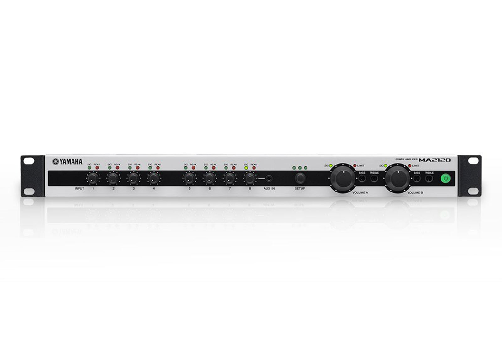 Yamaha MA2120 Lo-Z / Hi-Z Switchable Class-D Mixer Amplifier by Yamaha