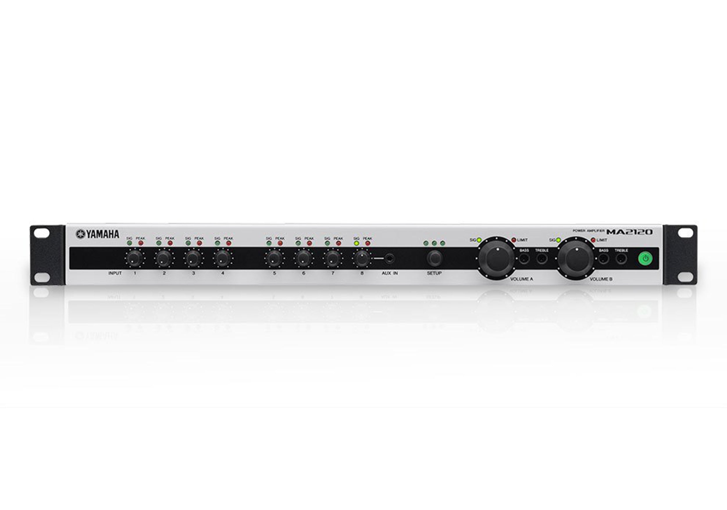 Yamaha MA2120 Lo-Z / Hi-Z Switchable Class-D Mixer Amplifier by Yamaha