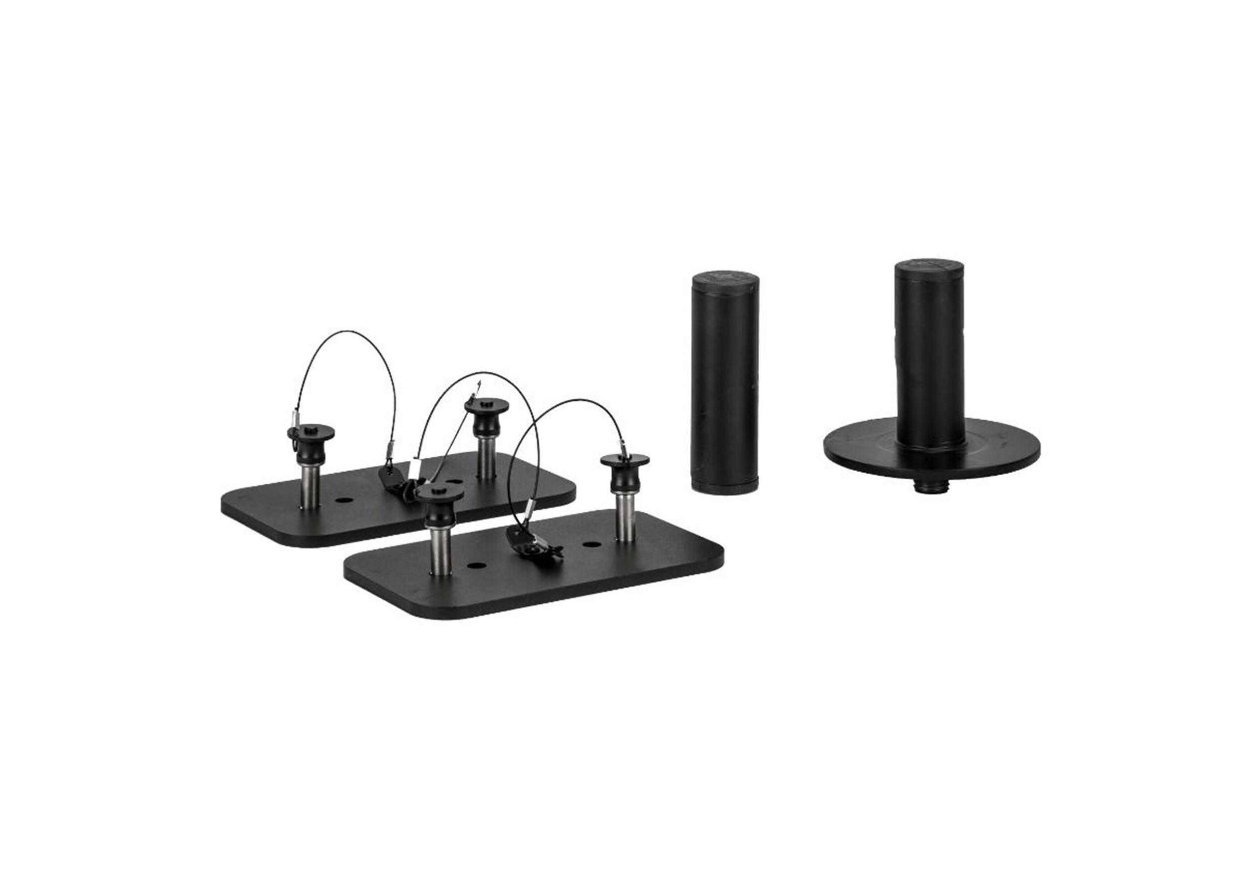 RCF STCK-KIT NXL 24 Stacking Kit for 2× NXL 24-A Speakers Compatible with SUB 8006 - 8004 - Black by RCF
