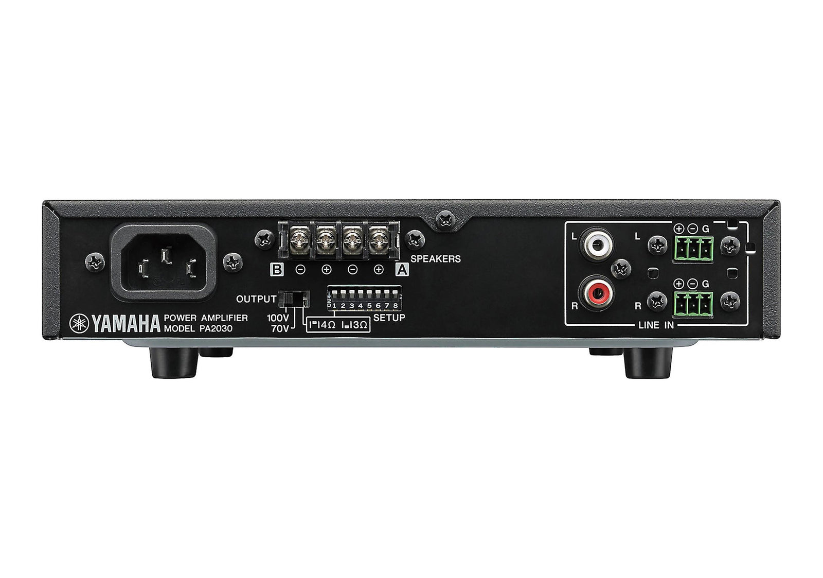 Yamaha PA2030 Power Amplifier with Euroblock and RCA by Yamaha