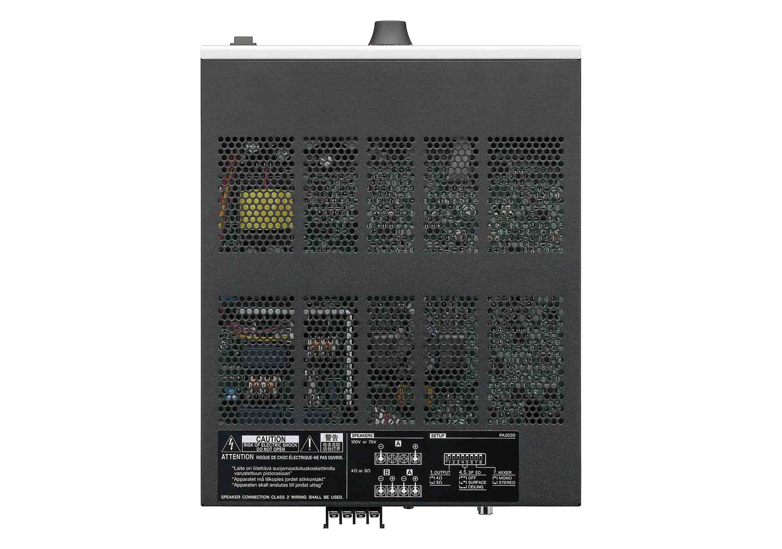 Yamaha PA2030 Power Amplifier with Euroblock and RCA by Yamaha