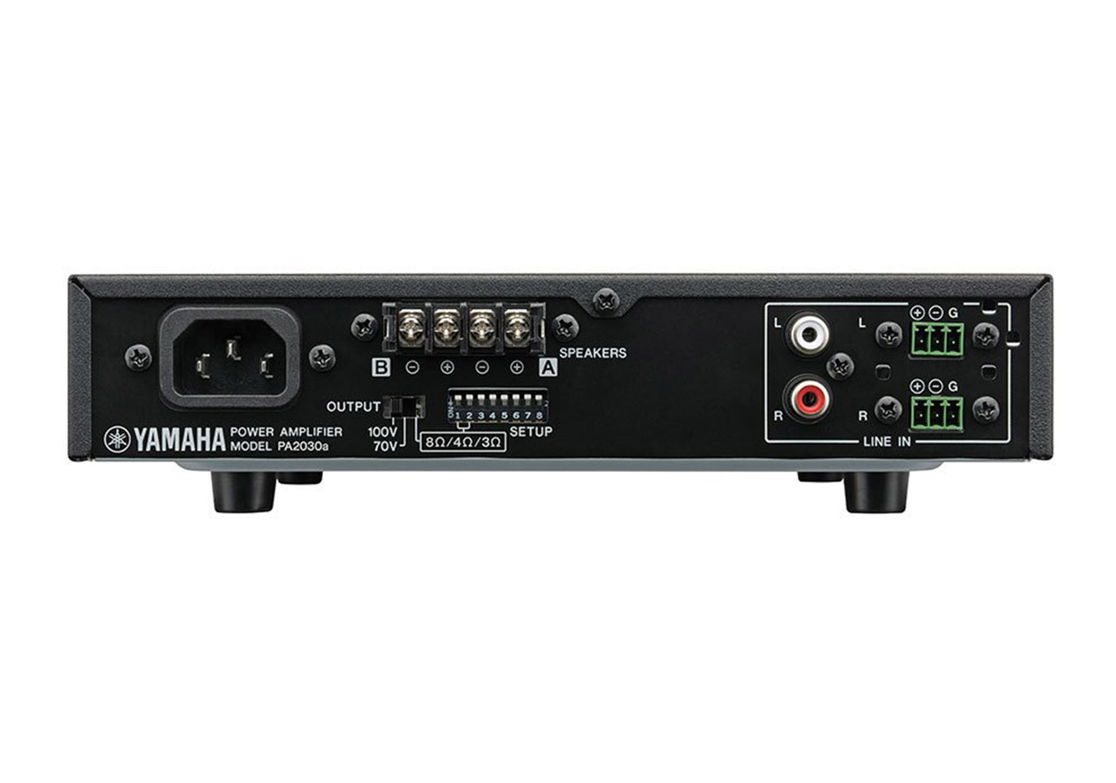 Yamaha PA2030A Lo-Z / Hi-Z Switchable Class-D Power Amplifier with Euroblock by Yamaha