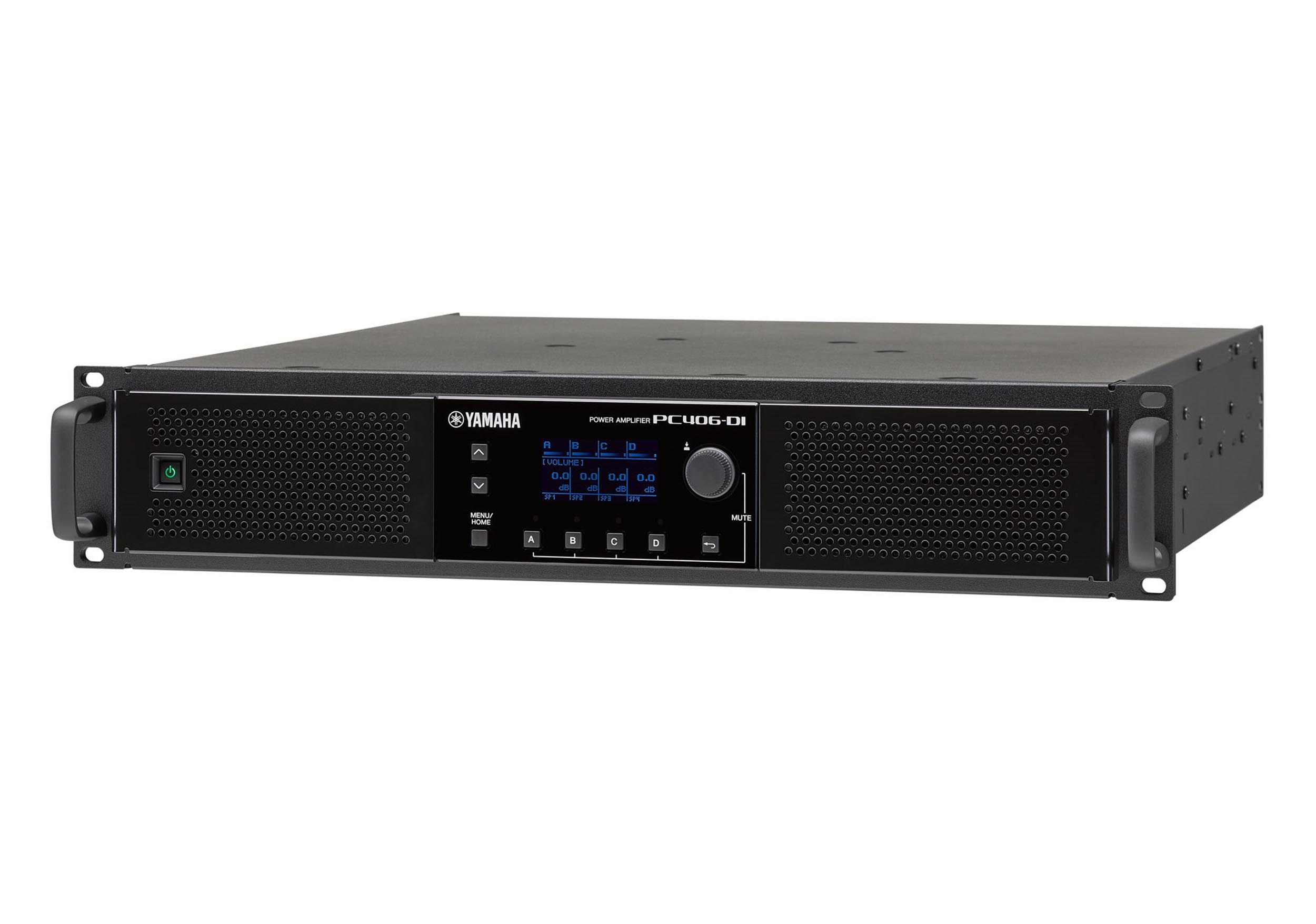Yamaha PC406-DI Class-D Hi-Z Power Amplifier with Dante Input / Output by Yamaha