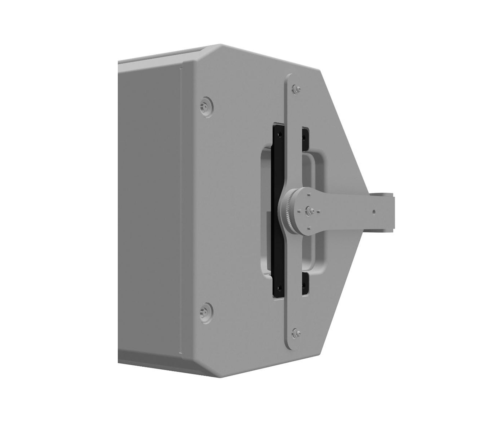 RCF PLT60702 Adapter Plate Adjustable Steel Mount for NX COMPACT and KX Series - Black by RCF