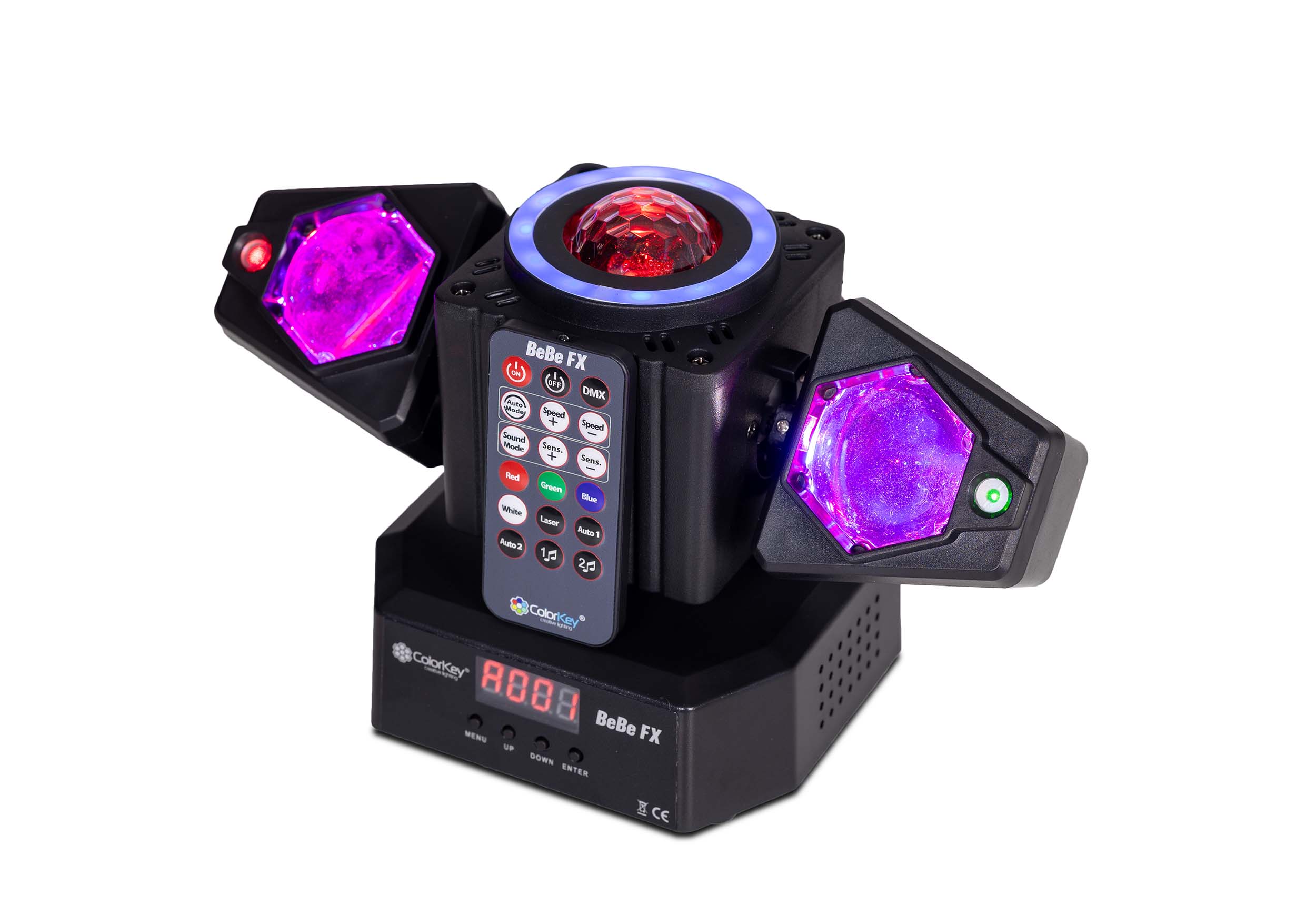 Colokey CKU-1077 BeBe FX All-in-One Party Starter Light - 50W by ColorKey