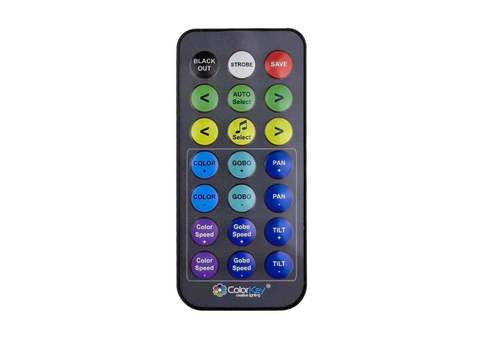 Colokey CKU-6102 Mobile Spot 50, 2-Pack Bundle with Carrying Bag by ColorKey