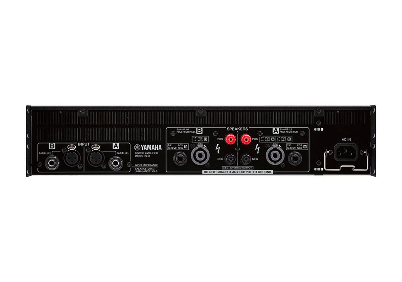 Yamaha PX10 High-Output Power Amplifier - 1000W at 8Ω by Yamaha