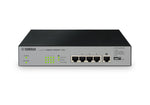 Yamaha SWR2100P-5G 5-Port L2 Network Switch with PoE for Dante Audio by Yamaha