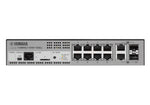 Yamaha SWR2311P-10G 10-Port Gigabit Managed Dante Switch with PoE+ by Yamaha