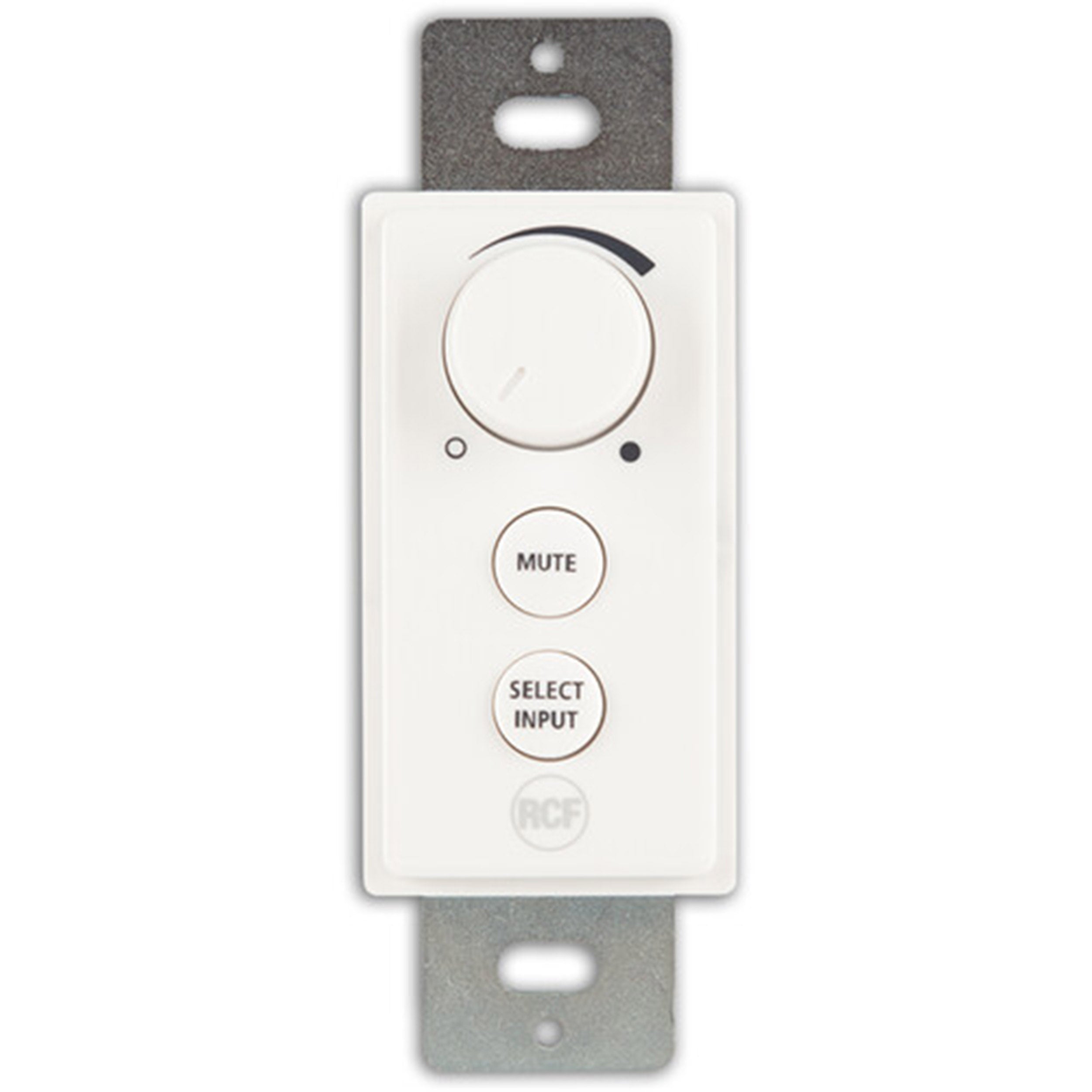 RCF RC-401W Wall Mount Remote Control for DMA 82, DMA 162 and DMA 504 - White by RCF
