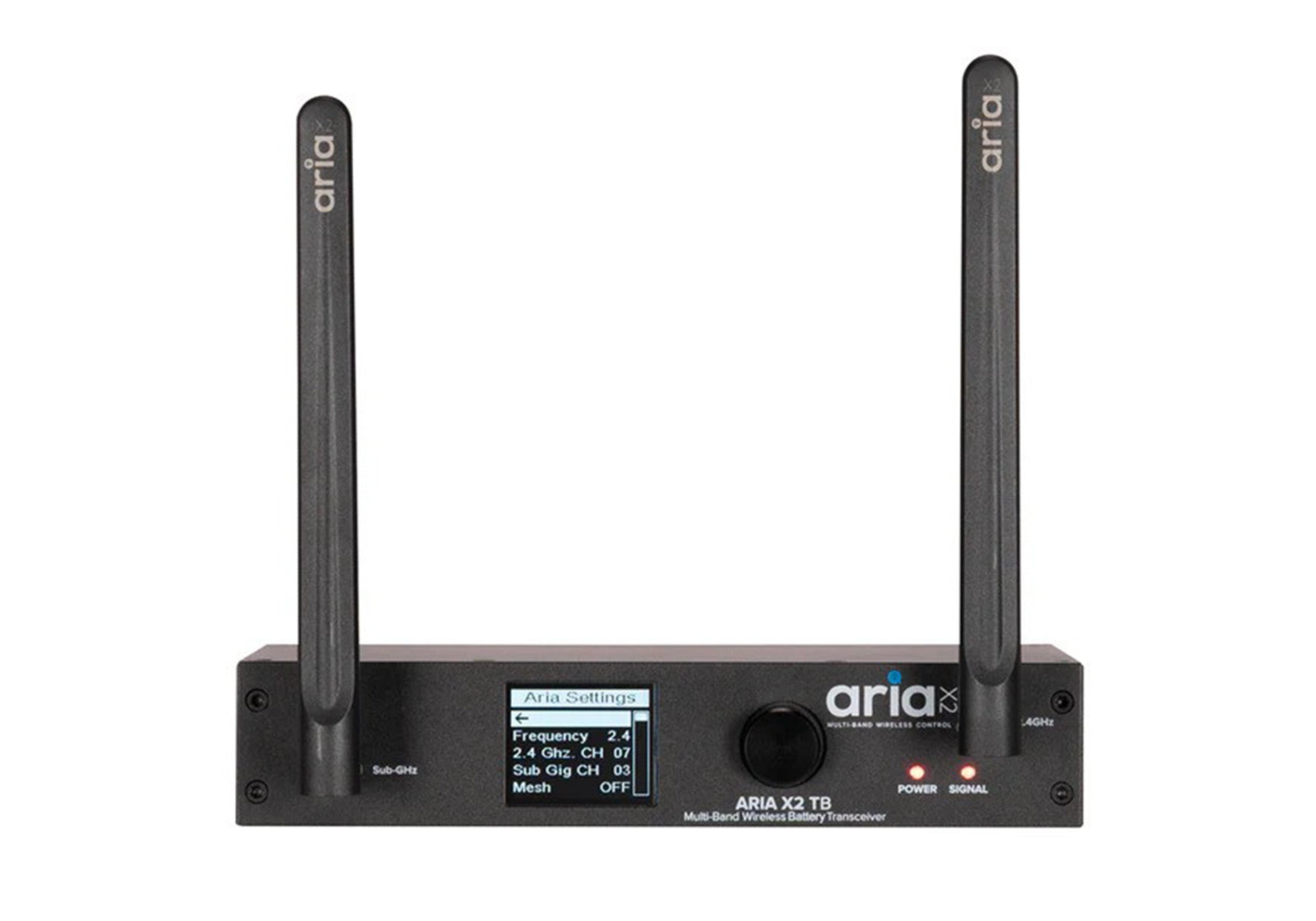ADJ Aria X2 TB Wireless DMX Transceiver with Wired Digital communication Network by ADJ