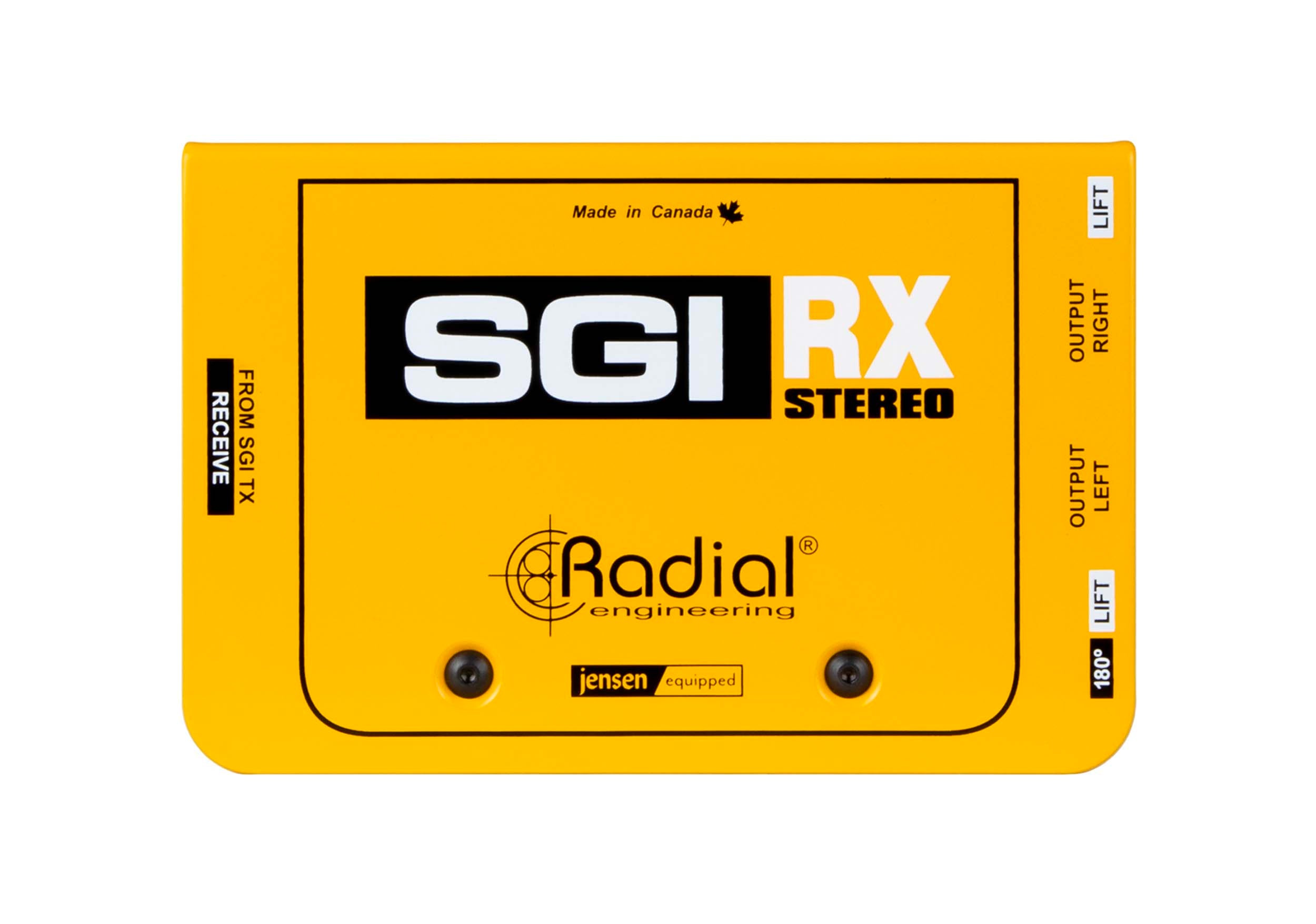 Radial Engineering SGI RX Stereo Remote Receiver for Guitar Line Driver System by Radial Engineering
