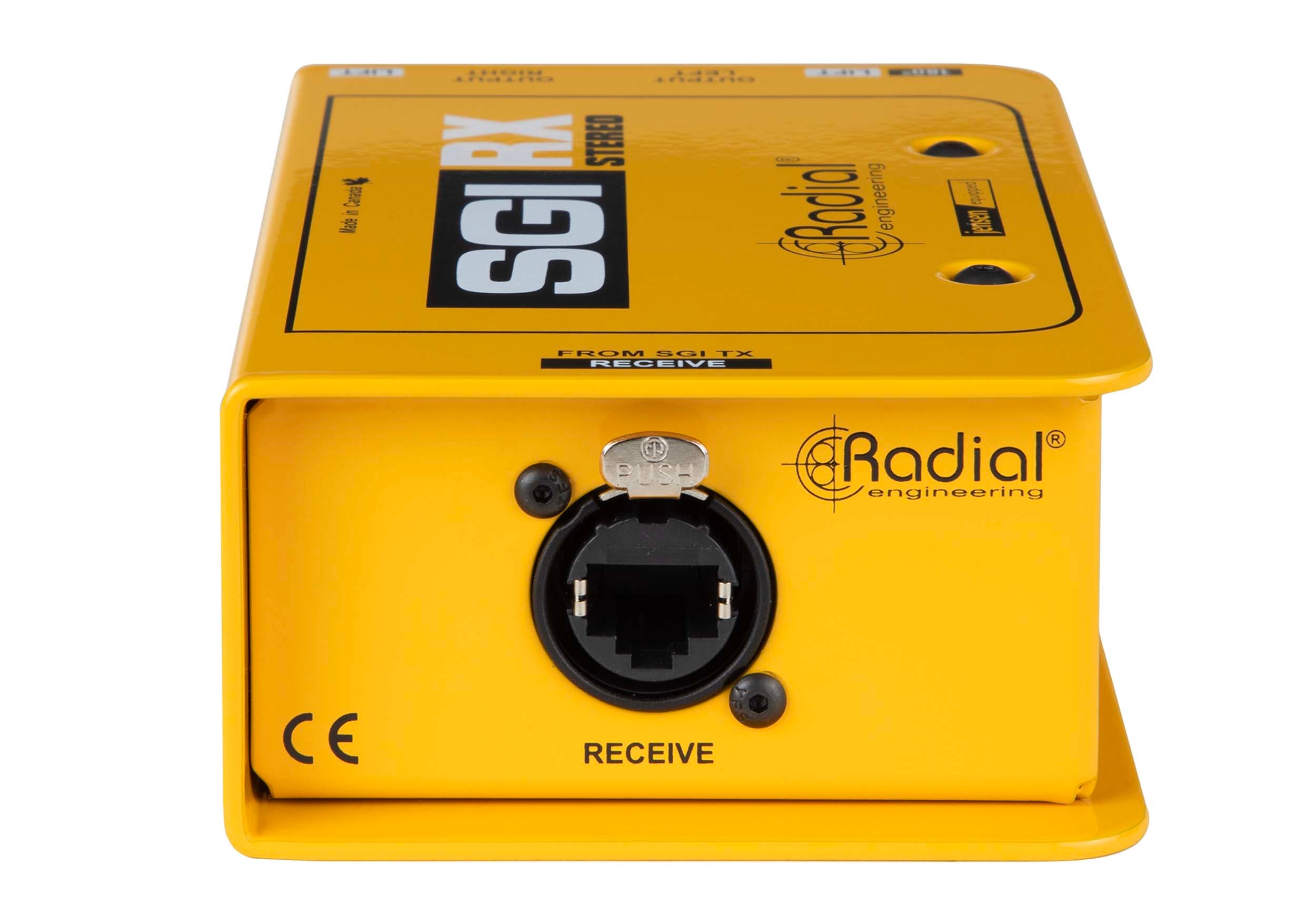 Radial Engineering SGI RX Stereo Remote Receiver for Guitar Line Driver System by Radial Engineering