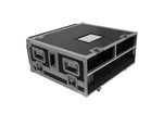 ProX XS-AHQU6DHW Digital Audio Mixer Flight Case for Allen & Heath QU6 Console with Doghouse Compartment and 4x Caster Wheels by ProX Cases