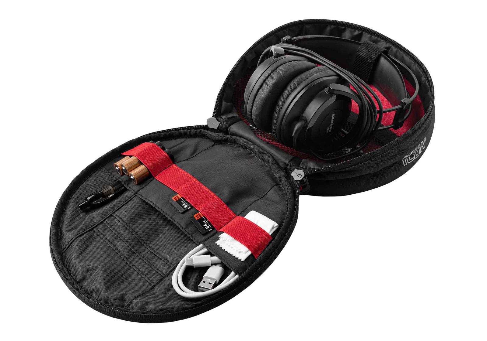 Gator Cases G-ICON-HDPH ICON Series Round Bag for Various Headphones by Gator Cases