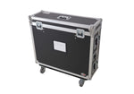 ProX XS-AHQU7DHW Flight Case for Allen & Heath QU7 Console with Doghouse Compartment and 4x Caster Wheels by ProX Cases