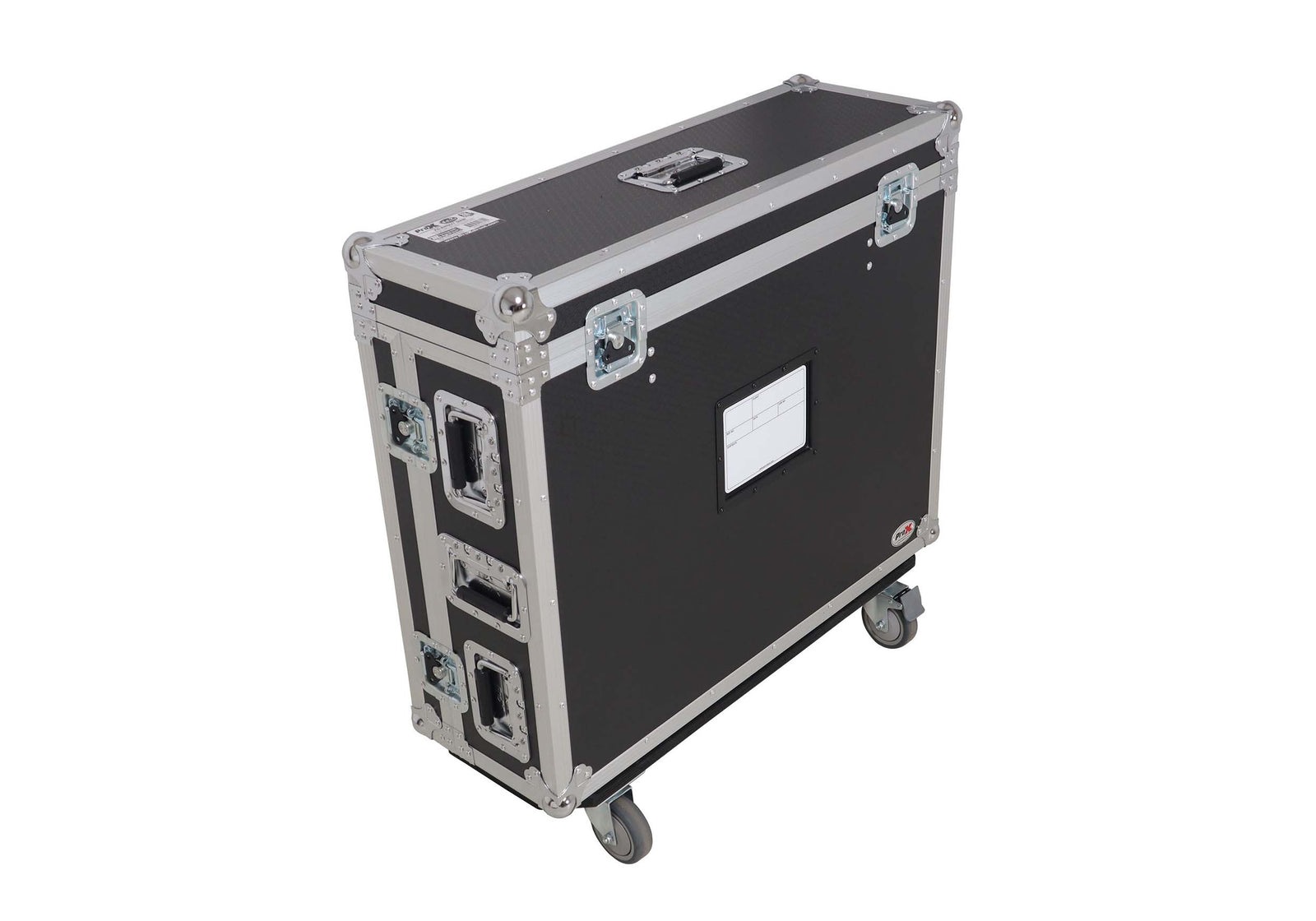 ProX XS-AHQU7DHW Flight Case for Allen & Heath QU7 Console with Doghouse Compartment and 4x Caster Wheels by ProX Cases