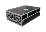 ProX XS-AHQU7DHW Flight Case for Allen & Heath QU7 Console with Doghouse Compartment and 4x Caster Wheels by ProX Cases
