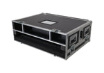 ProX XS-AHQU7DHW Flight Case for Allen & Heath QU7 Console with Doghouse Compartment and 4x Caster Wheels by ProX Cases