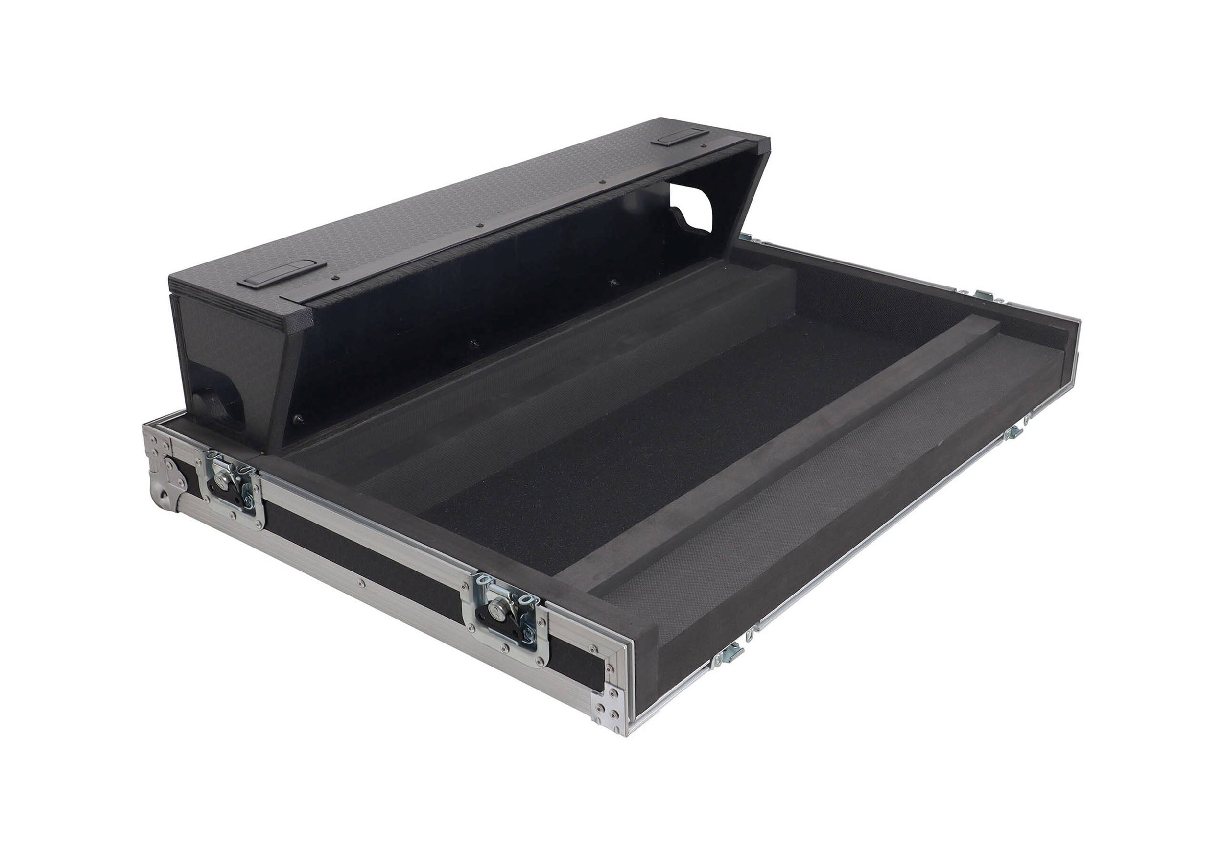 ProX XS-AHQU7DHW Flight Case for Allen & Heath QU7 Console with Doghouse Compartment and 4x Caster Wheels by ProX Cases