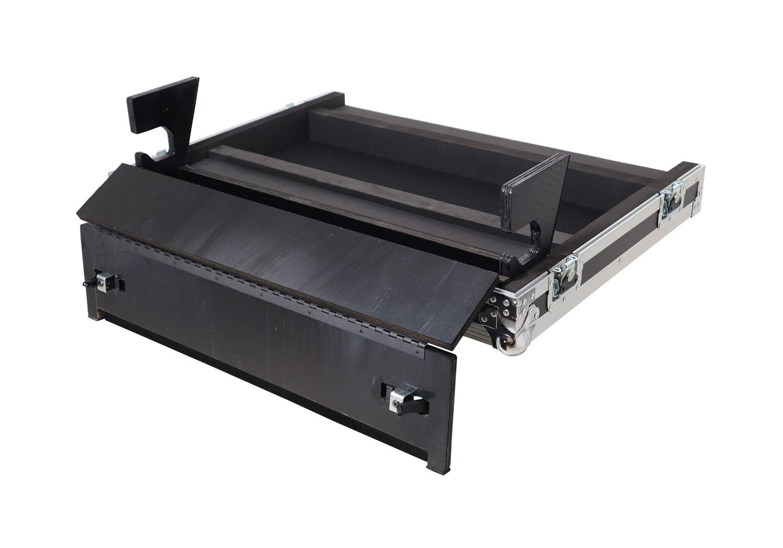 ProX XS-AHQU7DHW Flight Case for Allen & Heath QU7 Console with Doghouse Compartment and 4x Caster Wheels by ProX Cases