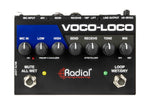 Radial Engineering Voco-Loco MK2 Vocal Effects Switcher for Mic-to-Guitar Pedal Routing by Radial Engineering
