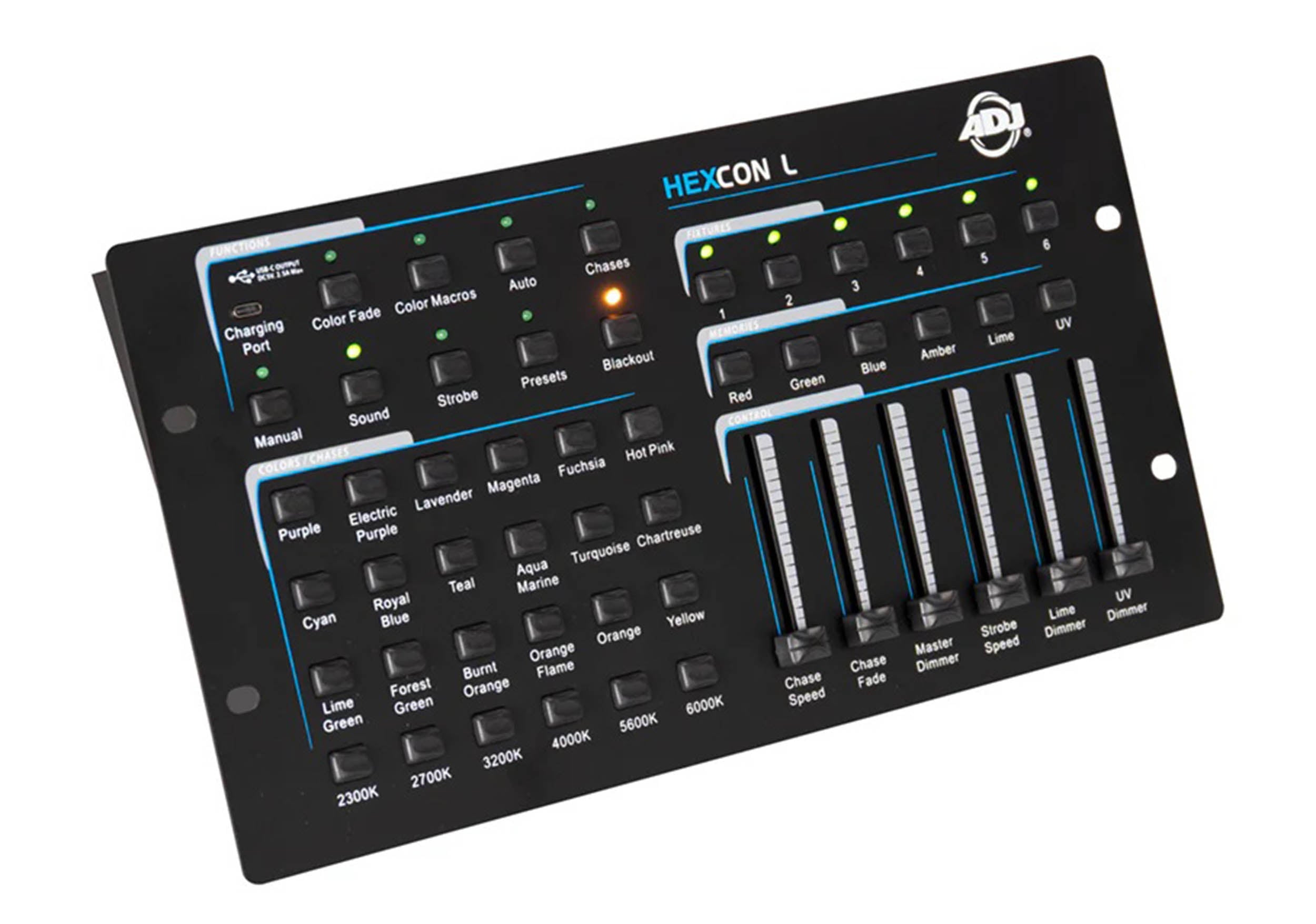 ADJ Hexcon L HEX DMX Controller with Wired Digital Communication Network by ADJ