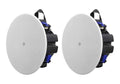 Yamaha VXC3FW 3.5" Full-Range Low-Profile Ceiling Speaker - White Pair by Yamaha